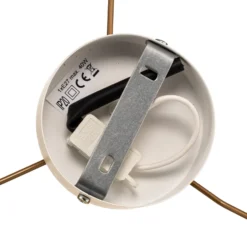 Deckenlampe Golden Roller Ø 40cm mintgrün/gold