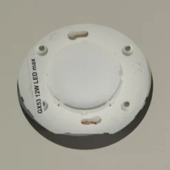 Deckenlampe Hero grau-beige, 55 x 12 cm, 3-fl., Metall GX53