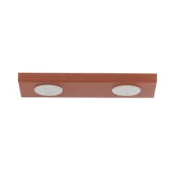 Deckenlampe Hero, rot, 2fl., 35 x 12 cm, Metall, GX53