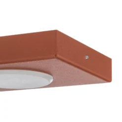Deckenlampe Hero, rot, 4-fl., 75 x 12 cm, Metall, GX53