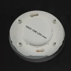 Deckenlampe Hero, schwarz, 55 x 12 cm, 3-fl., Metall, GX53