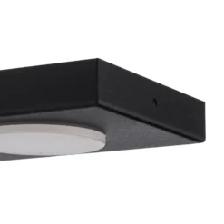 Deckenlampe Hero, schwarz, 55 x 12 cm, 3-fl., Metall, GX53