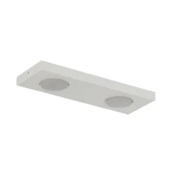 Deckenlampe Hero, weiß, 2fl., 35 x 12 cm, Metall, GX53