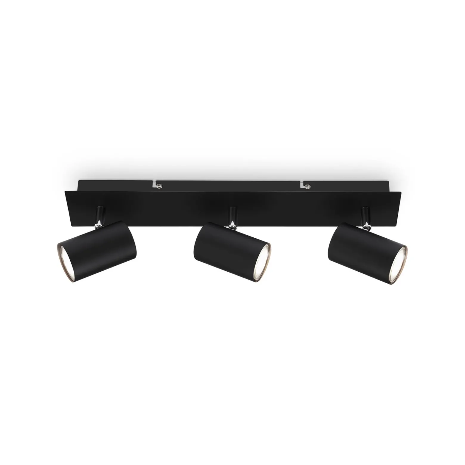 Deckenlampe Isil A, schwarz, 3-flammig, Metall, drehbar