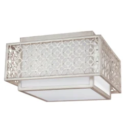 Deckenlampe Kenney in Doppeloptik