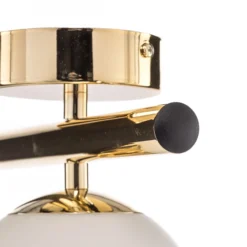 Deckenlampe Linea, gold, einflammig
