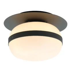 Deckenlampe Palma mit Glasschirm