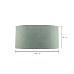 Deckenlampe Pastell Roller Ø 60cm mintgrün