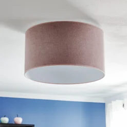 Deckenlampe Pastell Roller Ø 45cm rosa