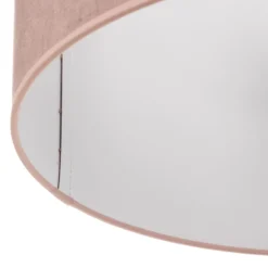 Deckenlampe Pastell Roller Ø 45cm rosa