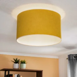 Deckenlampe Pastell Roller Ø 45cm senf