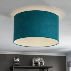 Deckenlampe Pastell Roller Ø 45cm türkis