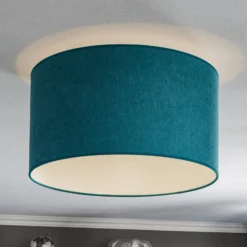 Deckenlampe Pastell Roller Ø 45cm türkis