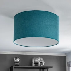 Deckenlampe Pastell Roller Ø 45cm türkis