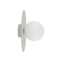 Deckenlampe Pixie, beige, Glas, Ø 25 cm, Kugel, G9