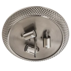 Deckenlampe Plantation nickel antik, 40,6cm