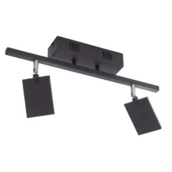 Deckenlampe PURE Mira, black pearl, 2-flammig, Remote, CCT