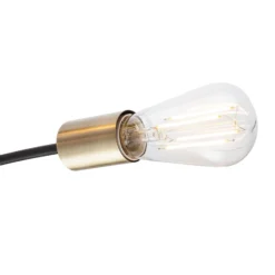 Deckenlampe Sarini aus Metall, sechsflammig