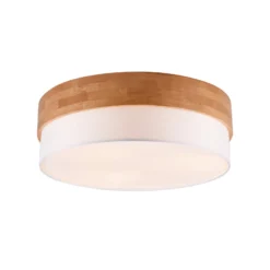 Deckenlampe Seasons holz/weiß Ø 50 cm