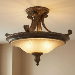 Deckenlampe Stirling Castle, antik, mit Abstand