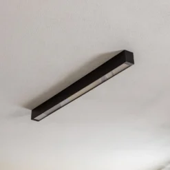 Deckenlampe Straight schwarz 92 cm