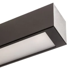 Deckenlampe Straight schwarz 92 cm