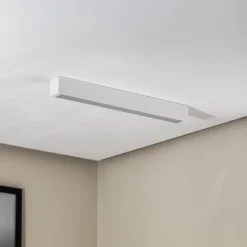 Deckenlampe Straight weiß 62 cm