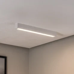 Deckenlampe Straight weiß 62 cm