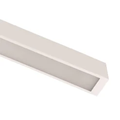 Deckenlampe Straight weiß 62 cm