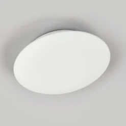 Deckenleuchte Alba aus Opalglas, Ø 25 cm