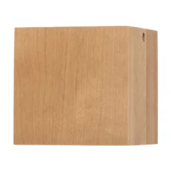 Deckenleuchte Ara als Würfel aus Holz