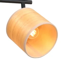 Deckenleuchte Bambus, 2-flammig