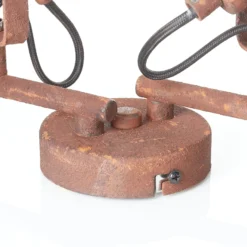 Deckenleuchte Bente rost lang 4fl.