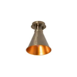 Deckenleuchte Berceste N-679, kupfer antik, Metall, Ø 20 cm