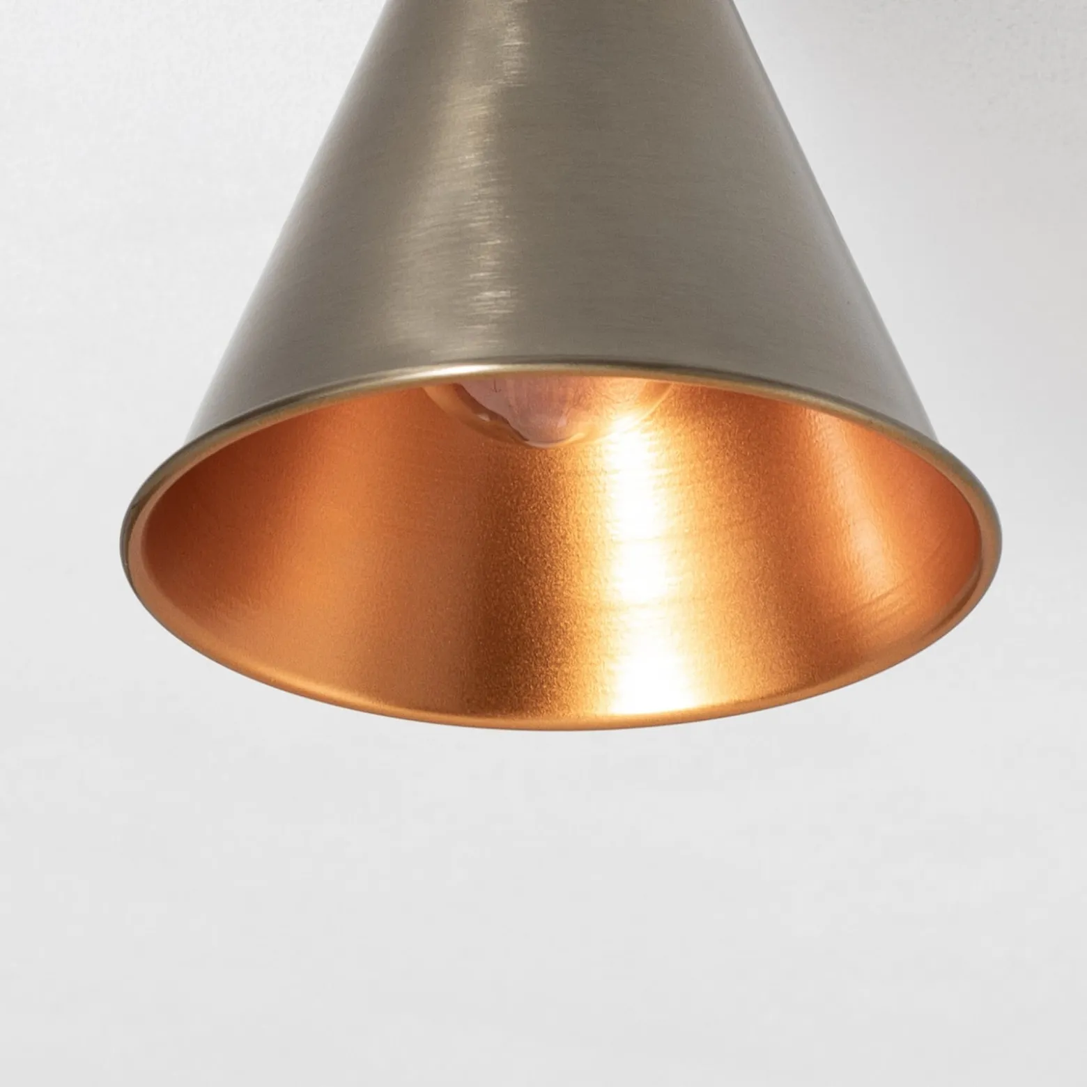 Deckenleuchte Berceste N-679, kupfer antik, Metall, Ø 20 cm