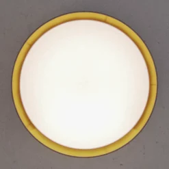 Deckenleuchte Bilbao, grau/gold, Ø 60 cm