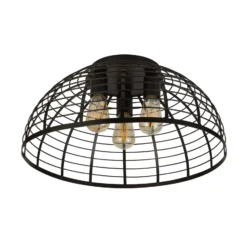 Deckenleuchte Cage II 3-flammig im Käfigdesign