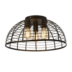 Deckenleuchte Cage II 3-flammig im Käfigdesign
