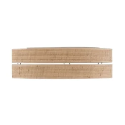 Deckenleuchte Calma, beige, Bast, Ø 60 cm, E27