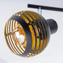 Deckenleuchte Casco, zweiflammig, schwarz