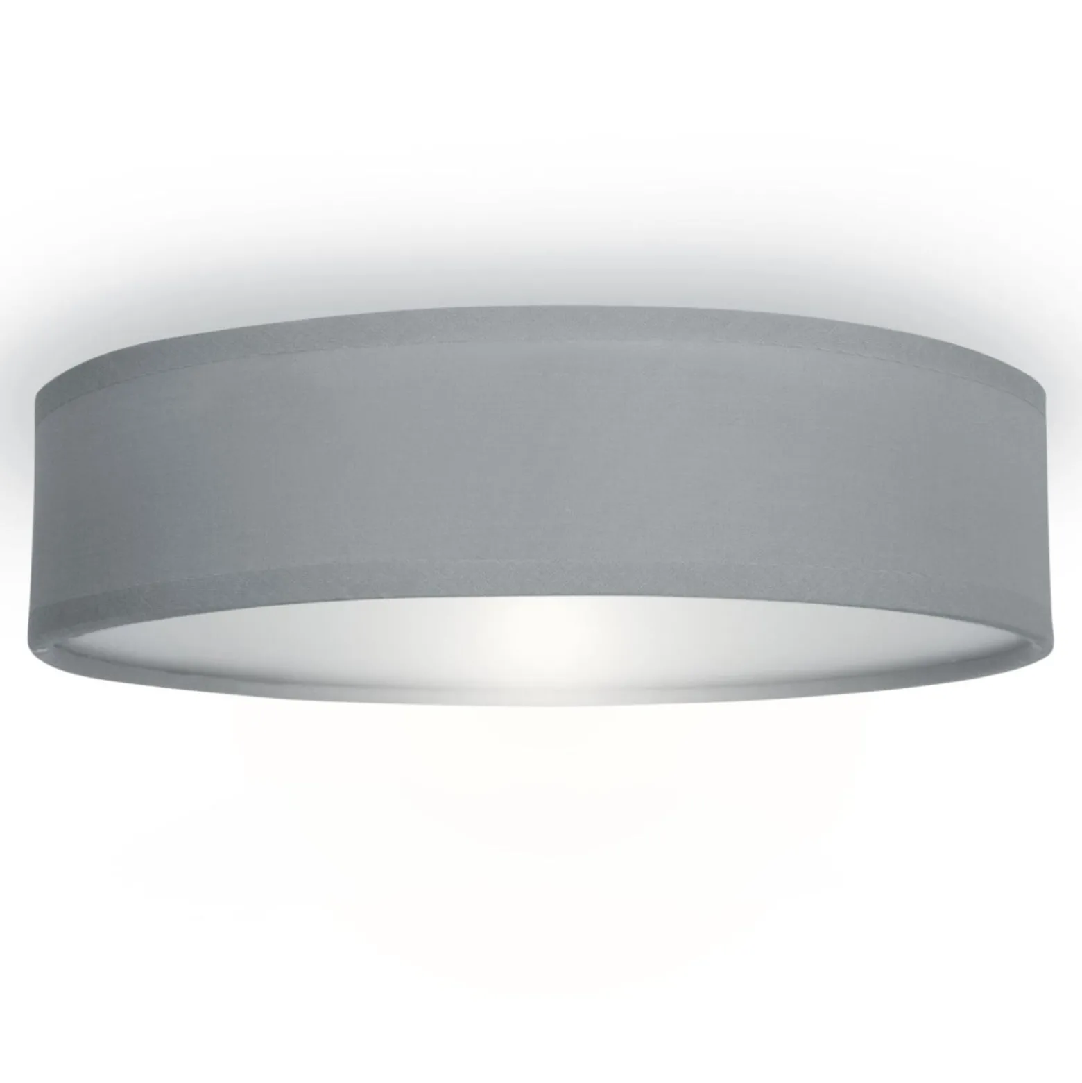 Deckenleuchte Ceiling Dream, Ø 40 cm, Textil, grau