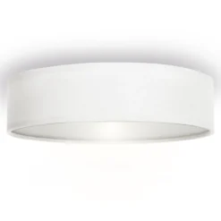Deckenleuchte Ceiling Dream, Ø 40 cm, Textil, weiß