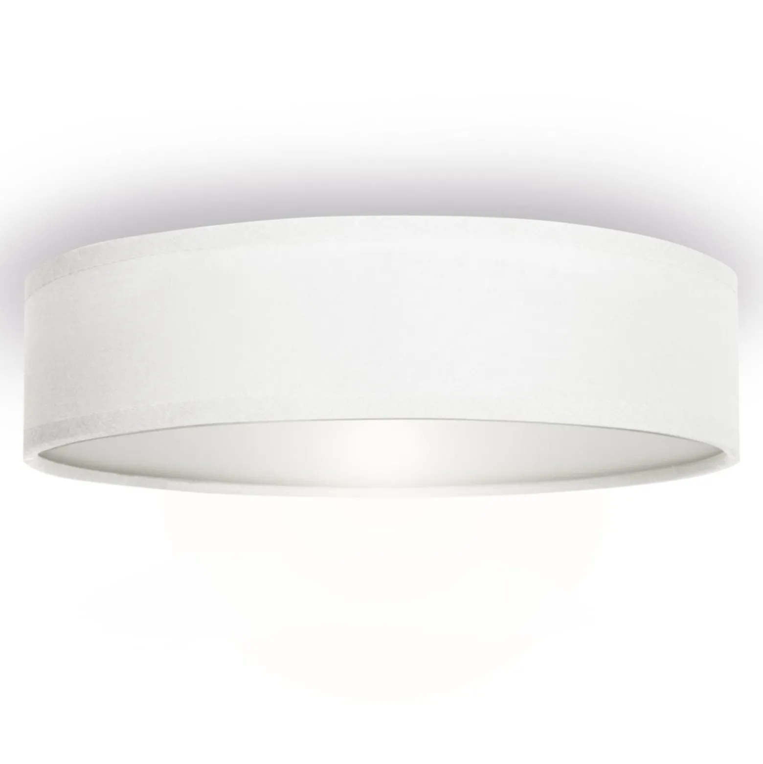 Deckenleuchte Ceiling Dream, Ø 40 cm, Textil, weiß