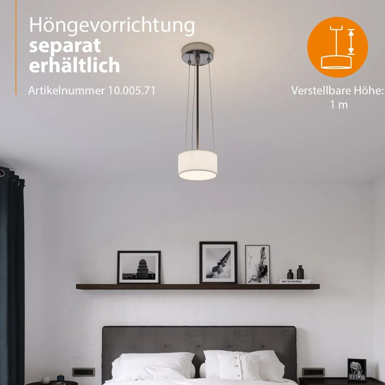 Deckenleuchte Ceiling Dream, Ø 40 cm, Textil, weiß