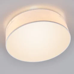Deckenleuchte Ceiling Dream, Ø 40 cm, Textil, weiß