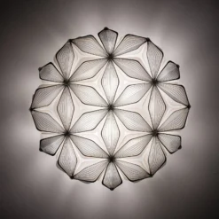 Deckenleuchte C'EST LA VIE, schwarz, Ø 47 cm, 2-flg., E27