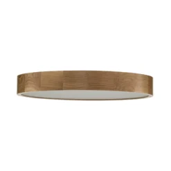 Deckenleuchte Cleo, Ø 57,5 cm, Eichenholz, E27