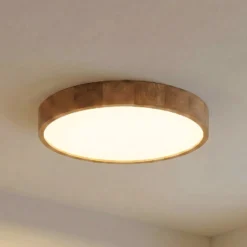 Deckenleuchte Cleo, Ø 57,5 cm, Eichenholz, E27