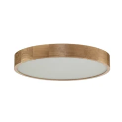 Deckenleuchte Cleo, Ø 57,5 cm, Eichenholz, E27