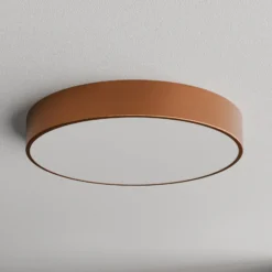 Deckenleuchte Cleo, Ø 50 cm, IP54, kupferfarben, Metall, E27